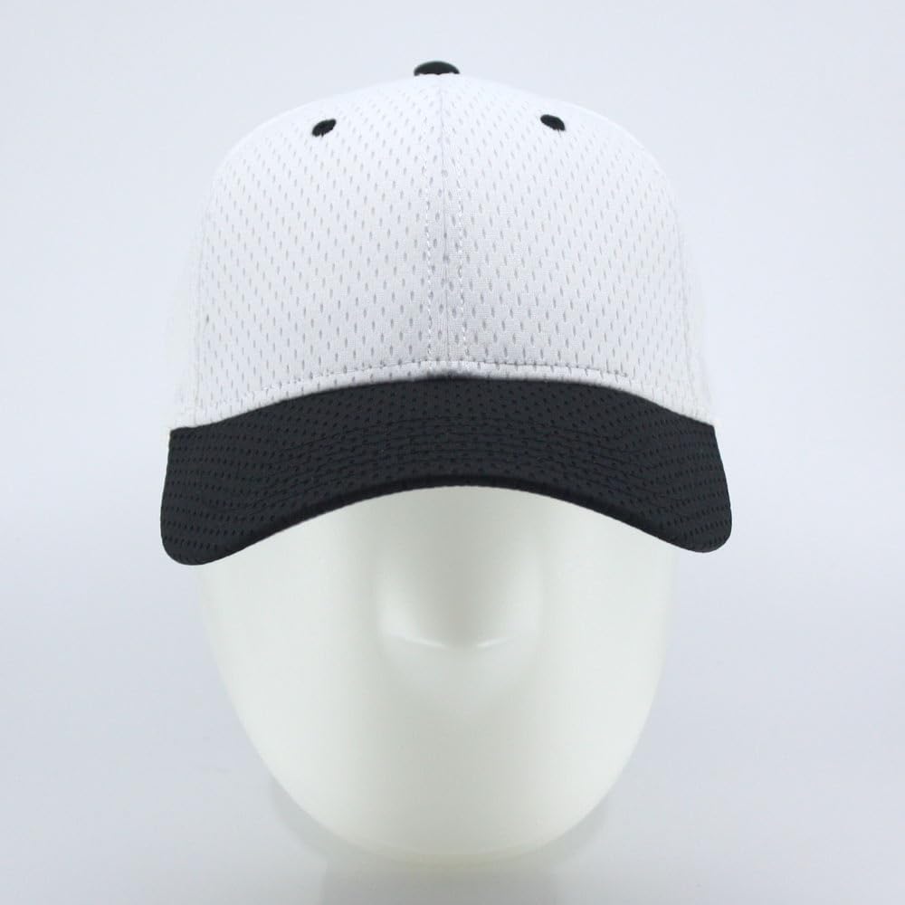 Plain Pro Cool Mesh Low Profile Structured Adjustable Baseball Cap - Image 2
