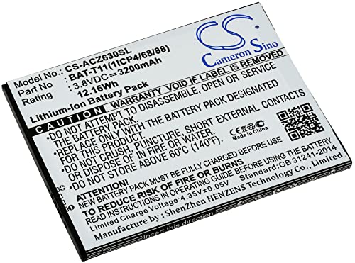Batterie Li-Ion pour Acer Liquid Z630S 3,8 V