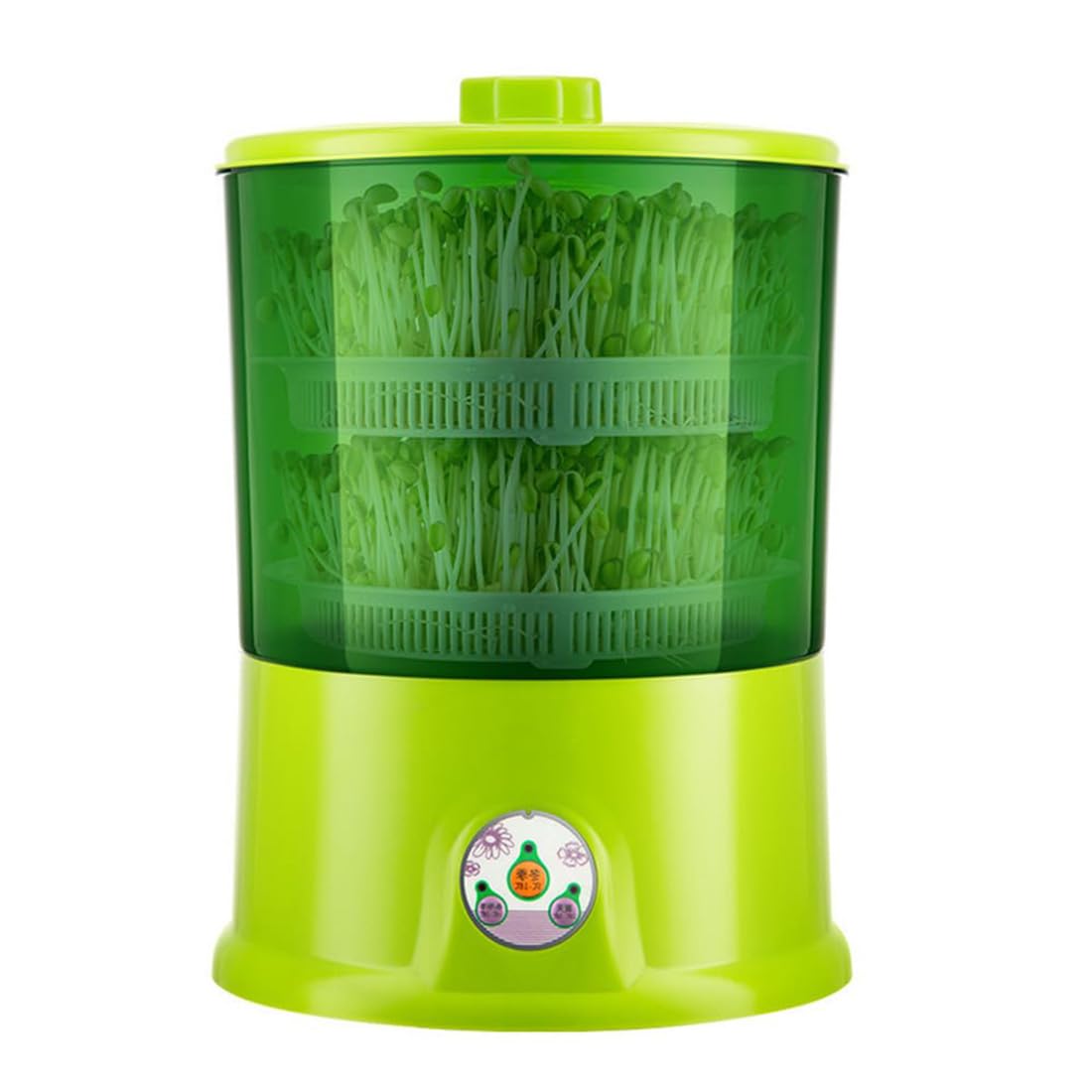 Kit Inteligente de Germinación de Semillas, Máquina Eléctrica de Brotes de Frijol de 3 Capas, Máquina Automática de Cultivo de Frijoles, Herramientas de Brotación de Plántulas de Gran Capacidad