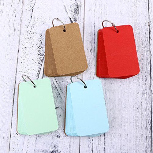 Ultnice 4 pezzi cartoncini con anello di