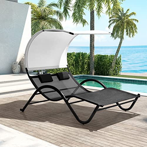 Top 10 Double Chaise Lounge Outdoor of 2022 Katynel