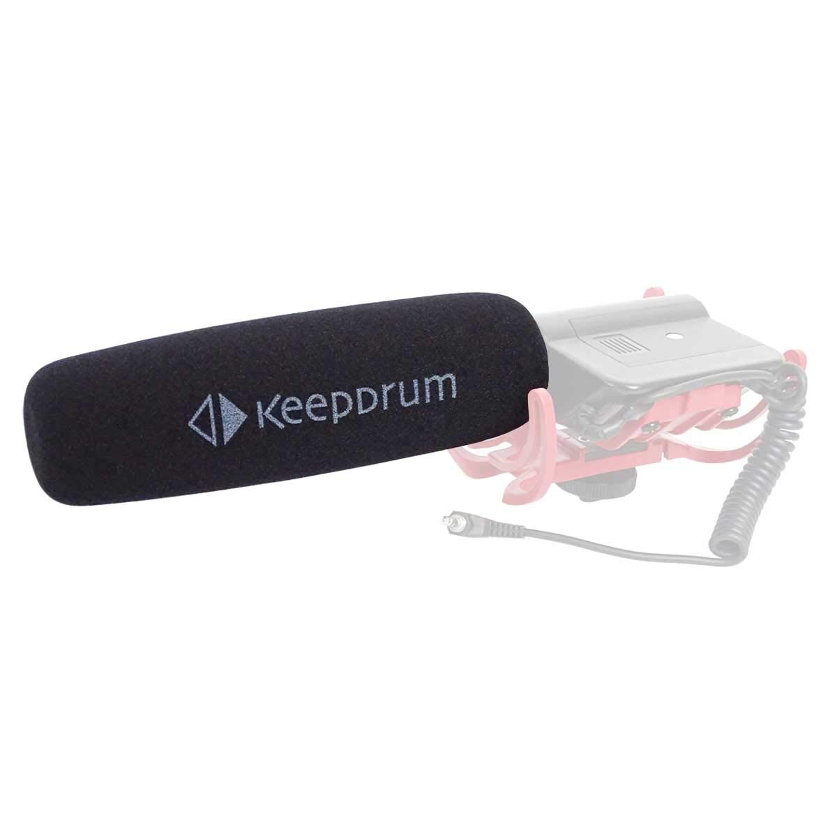 Rode VideoMic Rycote Richtmikrofon Kameramikrofon + keepdrum KDWSVM Popschutz