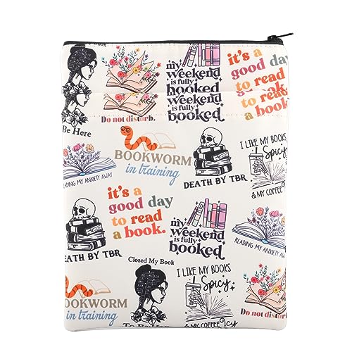 Couverture de livre à fermeture éclair pour liseuse et littérature