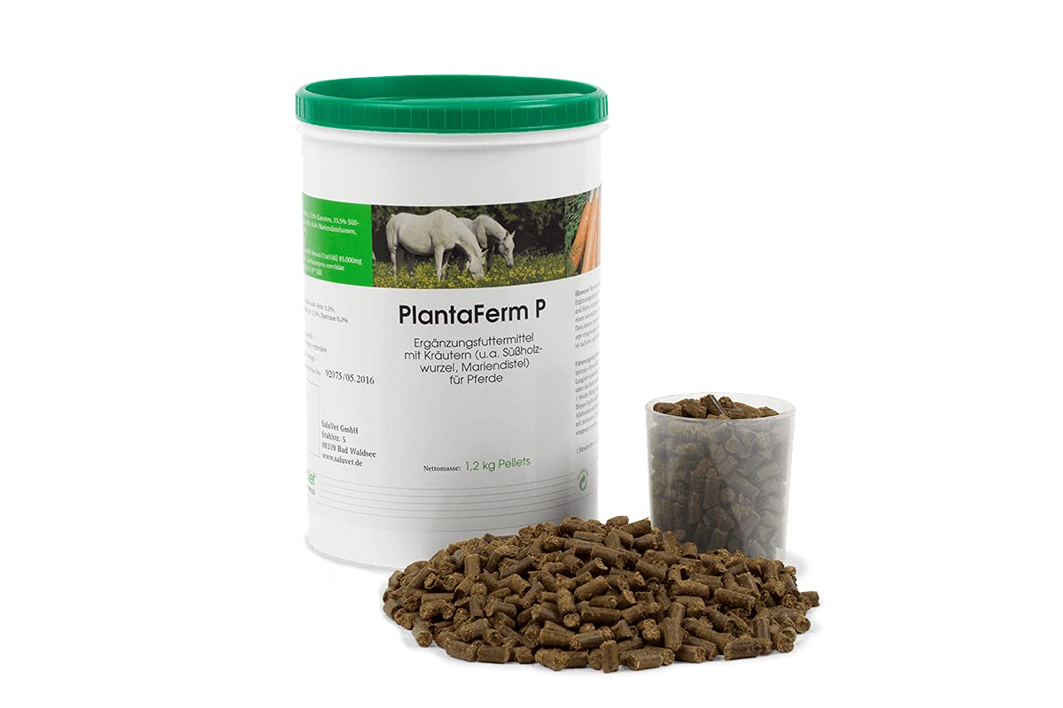 PlantaFerm P | 1,2 kg | Ergänzungsfuttermittel für Pferde | Mit Prä- & Probiotischen Hefen