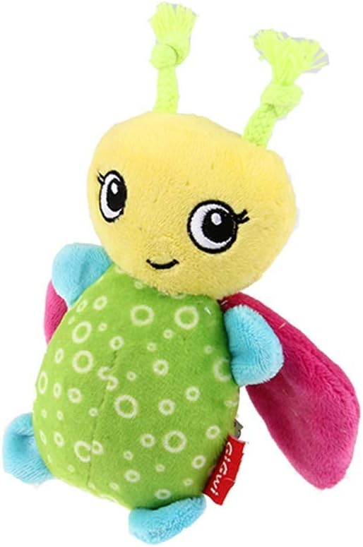 Squeaky Dog Toy – Interactive Cuddly Bug Soft Toy for Dogs - Tough & Durable Plush Fluffy Toy for Awesome Pets BR-16 (A)