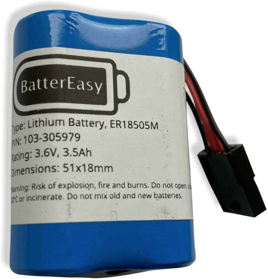 Vhbw Batería Compatible Con Visonic PowerMaxPro MCS-740 Siren Sistema De Alarma, Sirena Inalámbrica Exterior (16000 MAh, 3,6 V, Li-SOCl2