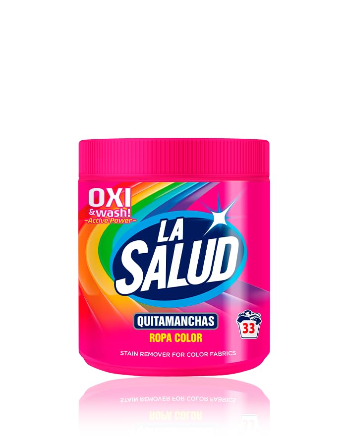 QUITAMANCHAS LA SALUD POLVO ROPA COLOR 1KG