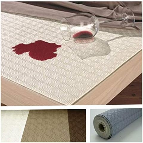 Table Protector Heat Resistant Felt Anti Slip Premium Quality- All Sizes (Rect 110 X 250 cm, Brown)