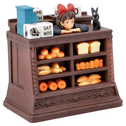 STUDIO GHIBLI via Bandai - Servicio de entrega de Kiki - Kiki Tending The Store, Calendario Perpetuo Benelic