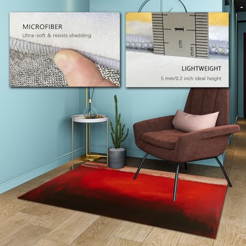 Tapis salle de classe résidence rayé contemporain 60x90cm