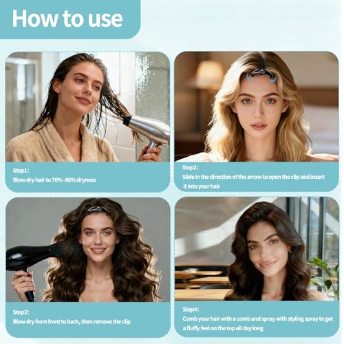 Pinzas para Volumen y Rizos con Clips Enignic miniatura 6