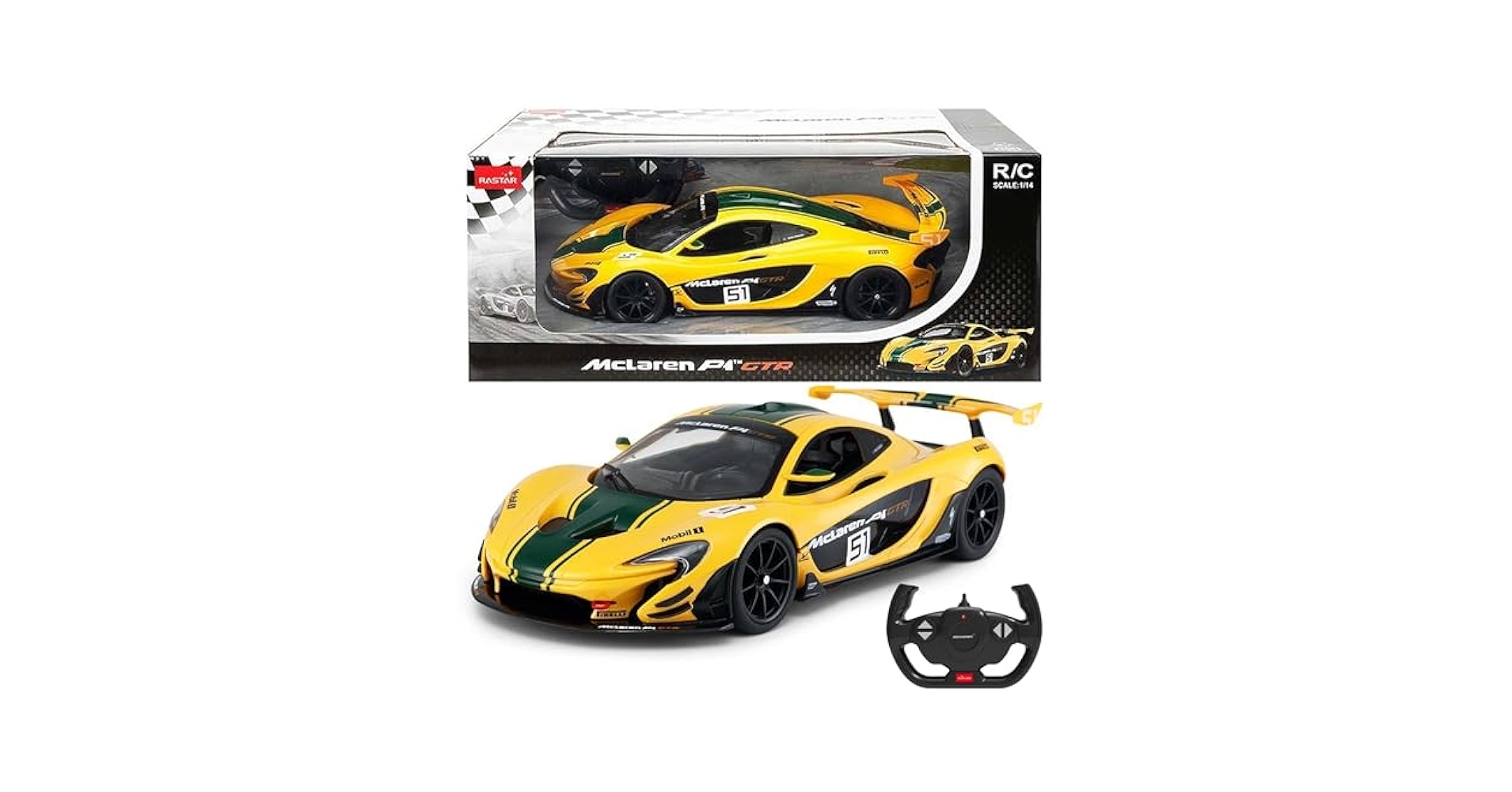 Amazon.com: RASTAR 6930751310445 762 75000 McLaren Toy