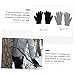 YARNOW 2pairs Usb Heated Touchscreen Gloves Winter Warmer Mitts for Gaming Typing and Outdoor Activities Compatible Touch Screen Devices Fashionable Design