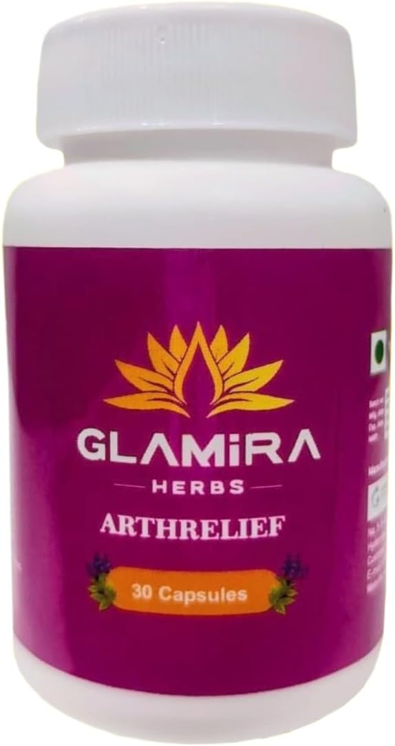 Arth Relief Capsules for Joint Pain Relief, Supports Mobility & Flexibility, Herbal Ayurvedic Supplement – 30 Capsules