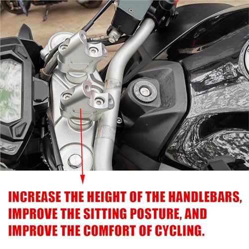 Guidon rehaussé Benelli TRK502X pour éliminer la fatigue du dos - 3