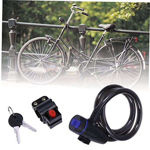 Kisangel Trava De Cabo De Aço Trava Anti-Corrente Trava Anti-Riscos Cadeado Anti-Riscos Trava De Bic