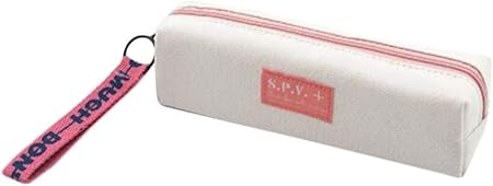 ジャング ファスナーペンケース ペンポーチ 収納ケース 筆箱 筆入れ スリム シンプル 収納ポーチ おもしろい文房具 大容量ベージュ ペンケース 文房具 オフィス用品 Amazon