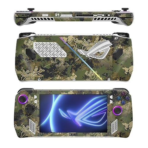 Image of MightySkins Skin Compatible with Asus ROG Ally - Viper Woodland | Protective, Durable, and Unique Vinyl Decal wrap Cover | Easy to Apply, Remove, and Change Styles