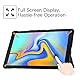 Fintie Hülle für Samsung Galaxy Tab A 10.5 2018 - Ultra Schlank Superleicht Schutzhülle mit Auto Schlaf/Wach Funktion für Galaxy Tab A 10.5 Zoll SM-T590/T595 Tablet-PC, Schwarz