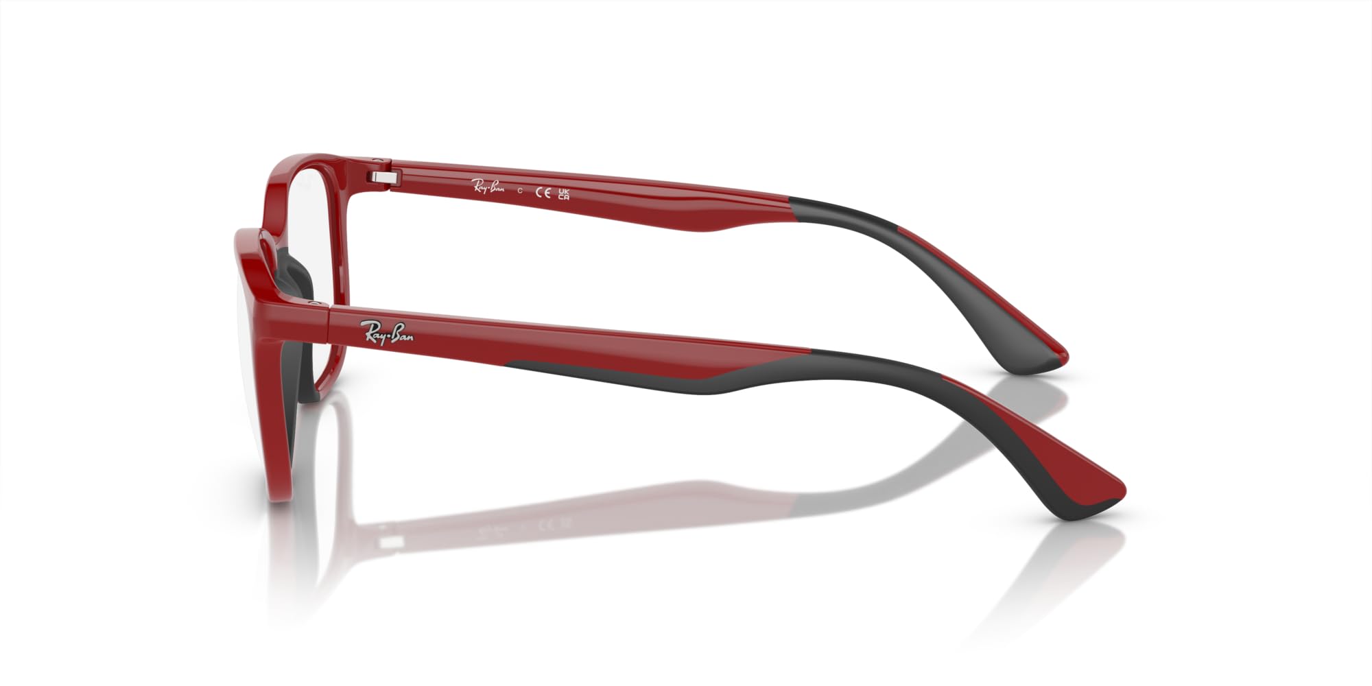 Ray-Ban Kwadratowe oprawki do okularów na receptę dla dzieci Ry9078v