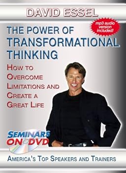 DVD Transformational Thinking - How to Overcome Limitations and Create a Great Life - Seminars On Demand Personal Development Training Video - Speaker David Essel - Includes Streaming Video + DVD + Streaming Audio + MP3 Audio - Compatible with All Devices Book