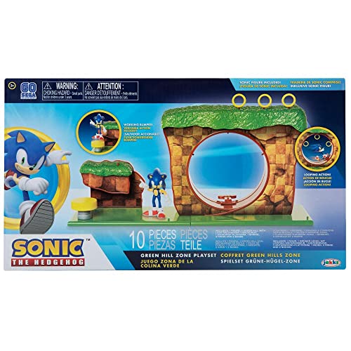 SONIC GREEN HILL ZONE PLAYSET
