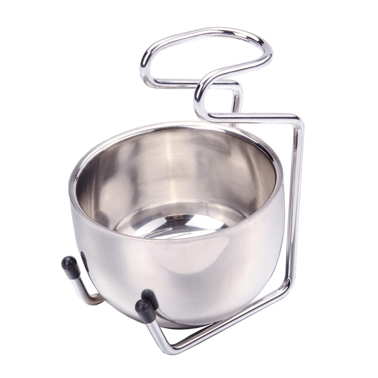 Healeved 2 Ensembles outil de rasage tasse de crème à raser kit de toilettage homme Accessoires de rasage durables Outils de rasage de qualité kit de toilettage pour hommes rasoir En bois