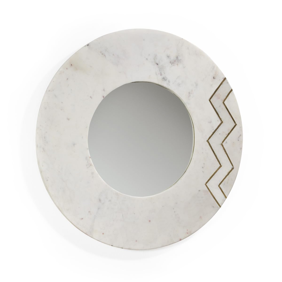 Miroir cristal marbre blanc métal doré : une touche de poésie dans votre maison