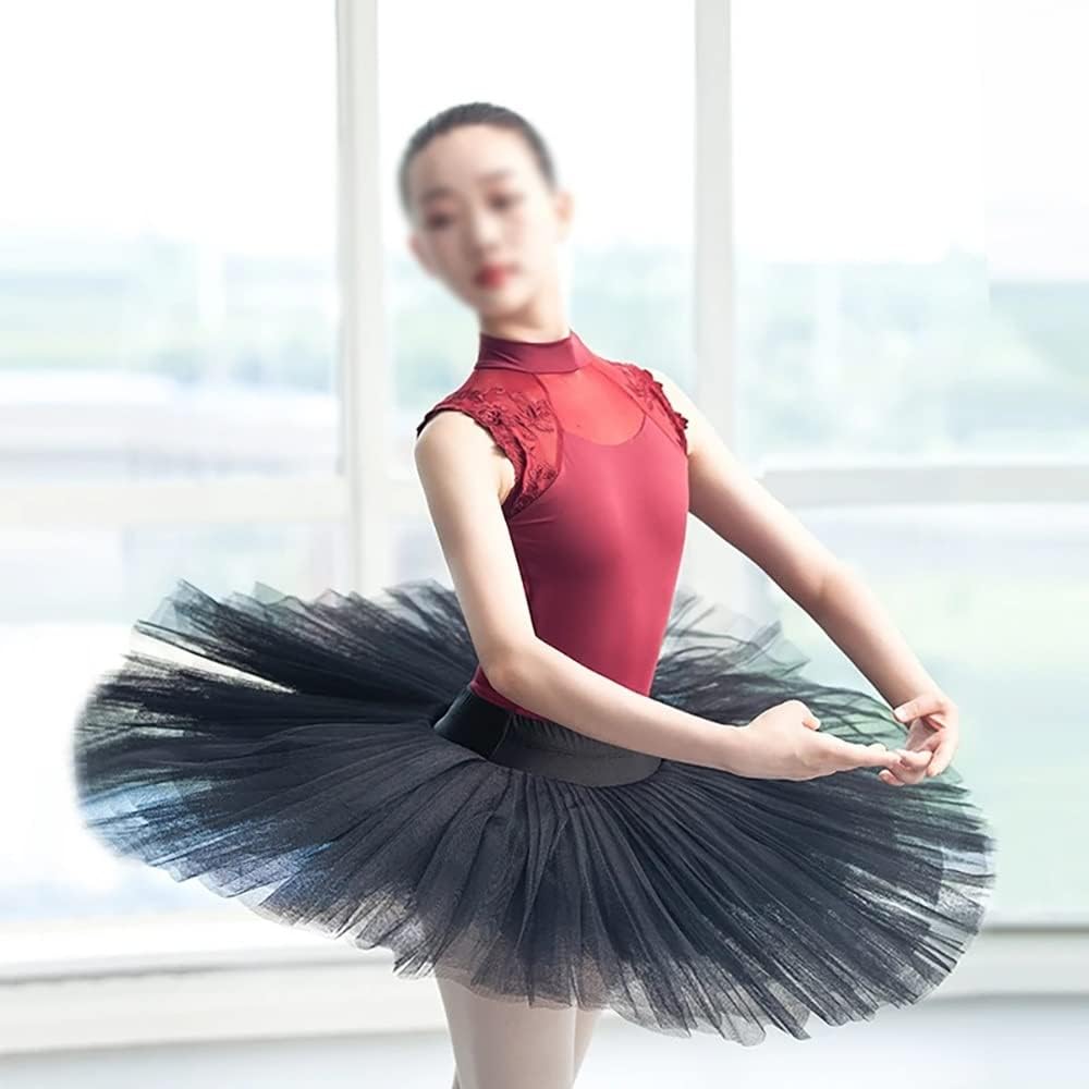 n/a Ballet Leotard Adult Dance Leotards High Neck Lace