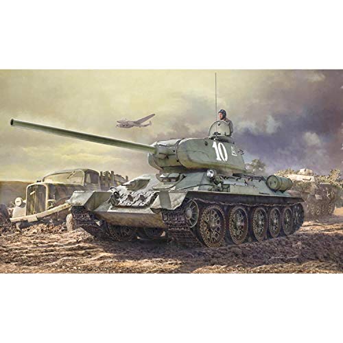Char T-34/85 Italeri kit créatif pour diorama militaire historique