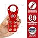 BOZZYS Lockout Tagout Hasp 6-Pack | 6-Holes Industrial Padlock Hasp & 1