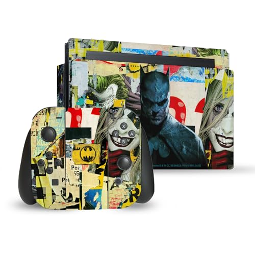 Skin vinyle Batman pour Switch - Customisez votre console et dock dans votre salon Geek