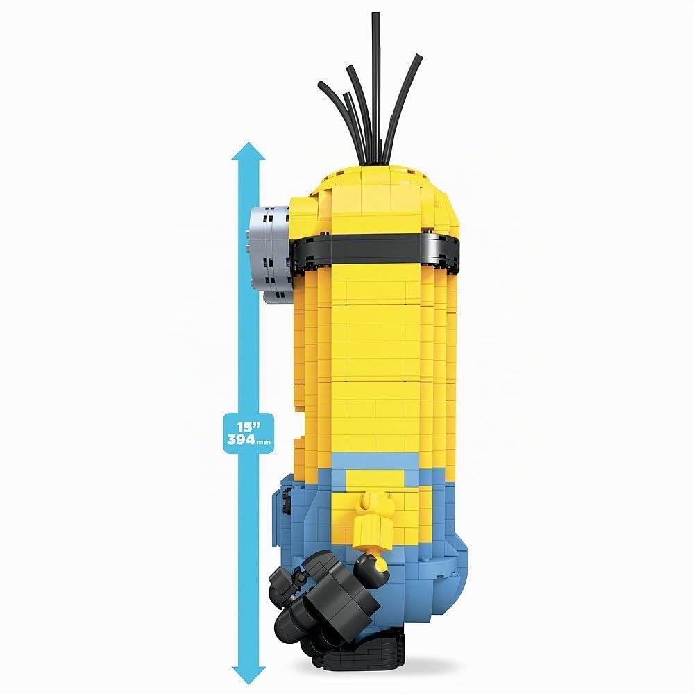 Mattel Mega Bloks CNF59 - Konstruktionsspielzeug, Build a Minion, bunt