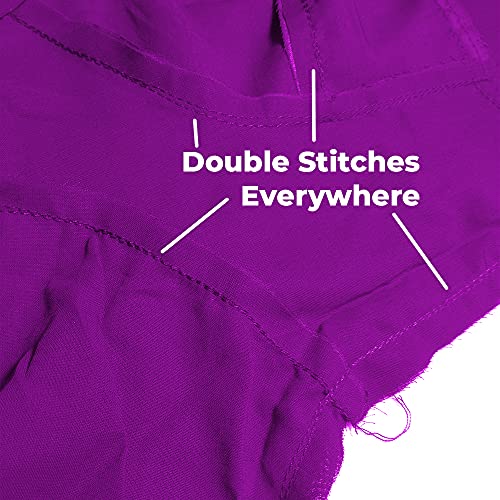 Image of Namita Women's Rubia Cotton Front Open Half Sleeve Blouse (U-COT-COM-2-LIGHTPURPLE-DARKGREEN-36 Light Purple, Dark Green 36)