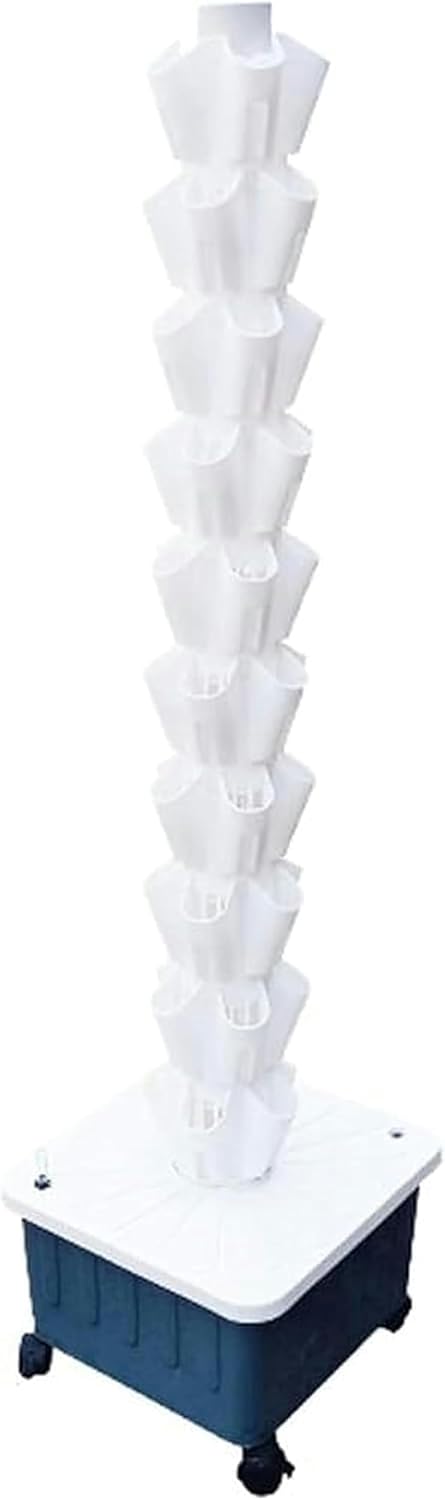 FLTRGO Hydroponics Growing System Tower Hydroponics Growing System Tower, 8 Layer/10 Layer/12 Layer, Indoor Herb Garden Kit Complete Herb Growing Set