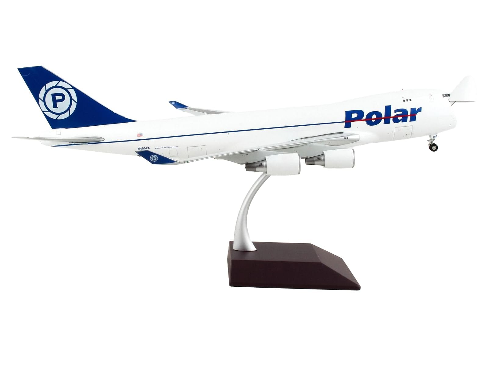 Amazon.com: GeminiJets G2PAC938 Polar Air Cargo Boeing 747-400F 