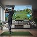 PHIGOLF Golf Simulator with Swing Stick for Indoor & Outdoor Use, Golf Swing Trainer with Upgraded Motion Sensor & 3D Swing Analysis, Compatible with E6 Connect APP, Works on Smart Devices
