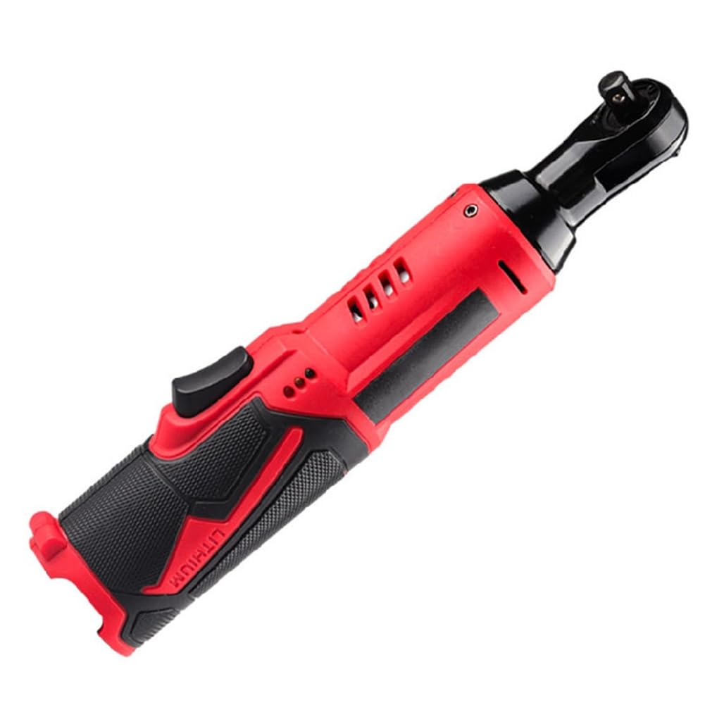 Aundhegrtt As Shown Small Household Appliances, 12V 3/8 Rechargeable Lithium Battery Wrench, Stage Construction, Motorcycle Maintenance