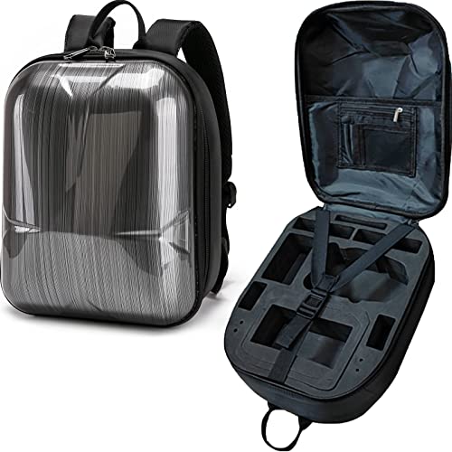 Bolsa de transporte impermeable para DJI Mini 3 Pro, funda a prueba de golpes y resistente a la intemperie, compatible con DJI Mini 3 Pro Fly More Combo (mochila), Black, Backpack Cover