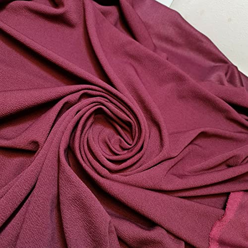 Plain & Printed Scuba Crepe Jersey Stretch Spandex Fabric - Dressmaking Material for Casual & Formal Wear - Image 3