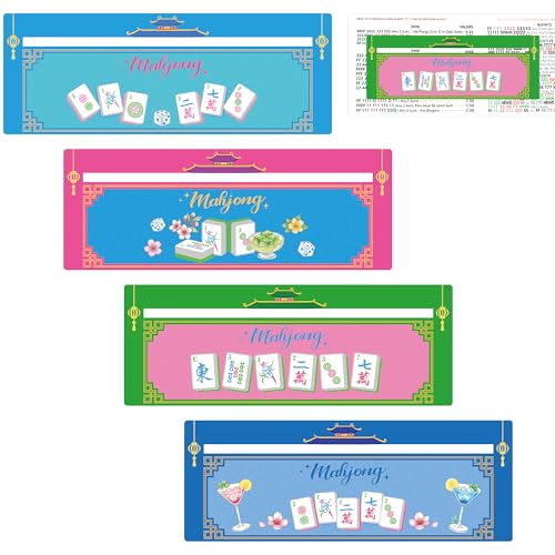 Mahjong Line Finder Card Reader, 4 Pzs Herramienta para Mahjong