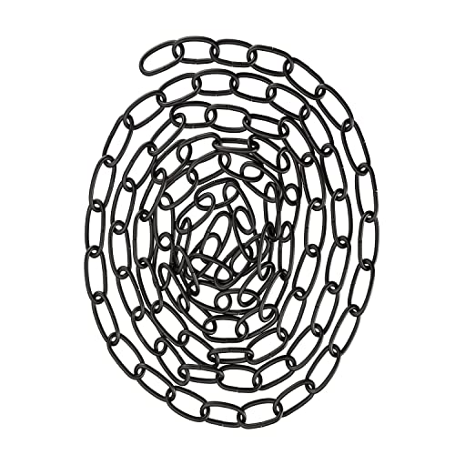 Image of Aspen Creative 21106-81,Steel 10 Feet Heavy Duty Chain for Hanging Up Maximum Weight 50 Pounds-Lighting Fixture /Swag Light /Plant in Oil Rubbed Bronze.9 Gauge.