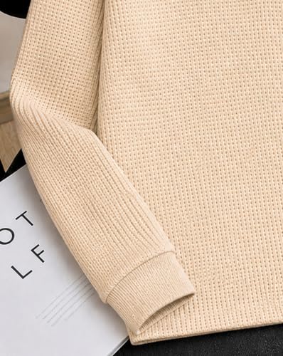 Image of AUSK Men's Waffle Knit Textured Full Sleeve Polo T-Shirt | Cotton Blend Regular Fit Zip Polo Neck Solid Smart Casual T Shirt for Men | Casual Wear, Travel & Weekend Wear Tshirt for Men