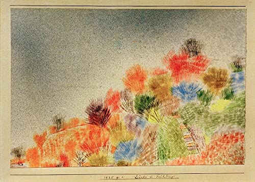 Poster sur toile Klee Paul de Paul Klee finition haut de gamme