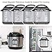 Accessories for Instant Pot, Sugaroom 100 PCS Pressure Cooker Accessories Set Compatible with Instant Pot Accessories 6 qt 8 quart-2 Steamer Baskets, Springform Pan, Egg Rack, Egg Bites Mold and More