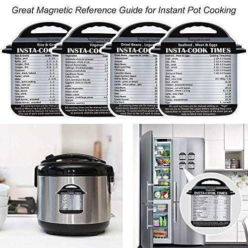 Accessories for Instant Pot, Sugaroom 100 PCS Pressure Cooker Accessories Set Compatible with Instant Pot Accessories 6 qt 8 quart-2 Steamer Baskets, Springform Pan, Egg Rack, Egg Bites Mold and More