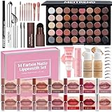 Make Up Set, 8 Stück Schminke Set, Make-up Sets für Frauen Mädchen, Schmink Geschenkset mit...