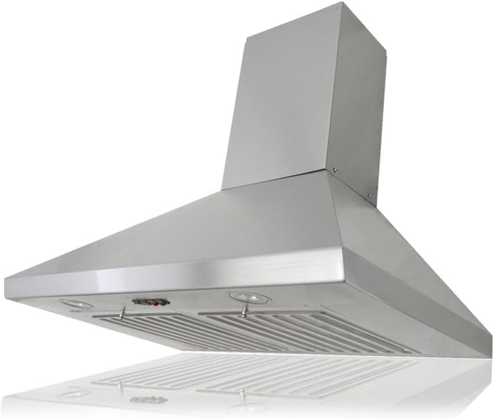 Review Product KOBE CHX8130SQB-1 Brillia 30-inch Wall Mount Range Hood, 3-Speed, 750 CFM, Fits Ceiling Height 7.5'-8.5'