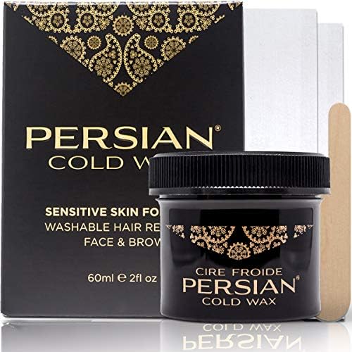 Persian Cold Wax Facial & Eyebrow Hair Remover, 2 Fl.Oz