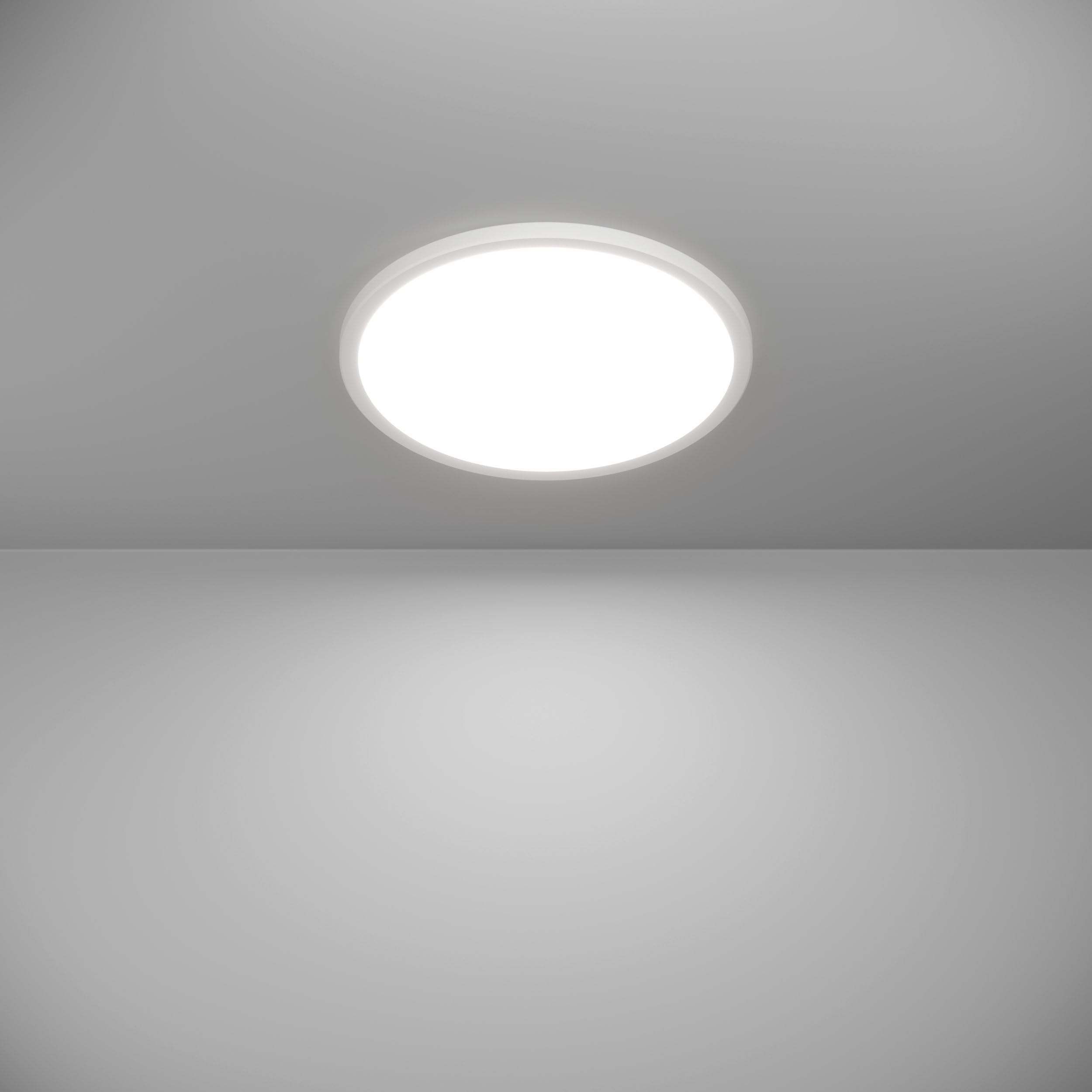 Eglo connect.z Rovito-Z Plafoniera LED per bagno, Smart | Home, uso con Zigbee, app e controllo vocale Alexa, luce bianca calda e fredda, RGB, dimmerabile, bianca, IP44